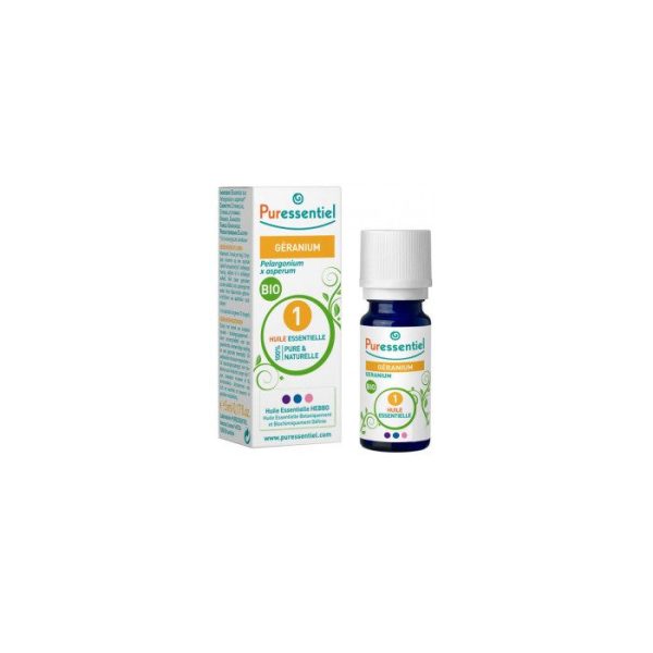 PURESSENTIEL HUILE ESSENTIELLE GERANIUM BIO 5 ML