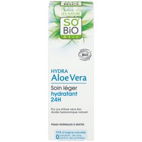 SO BIO ALOE VERA CREME LEGERE JOUR HYDRATANTE 50 ML