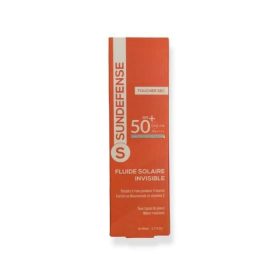 SUN DEFENSE FLUIDE SOLAIRE INVISIBLE SPF 50+ TOUCHER SEC 50ML