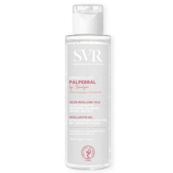 SVR TOPIALYSE DEMAQUILLANT PALPEBRAL GELEE MICELLAIRE YEUX 125 ML