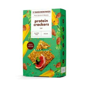 THE BEGINNINGS PROTEIN CRACKERS 80 G