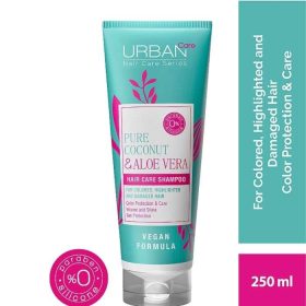 URBAN CARE PURE COCO ET ALOE VERA SHAMPOING CHEVEUX COLORES 250 ML