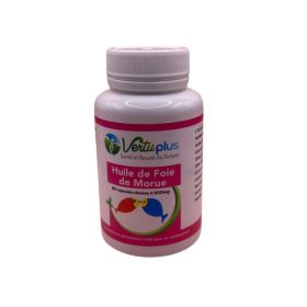VERTUPLUS HUILE DE FOIE DE MORUE 90 CAPSULES