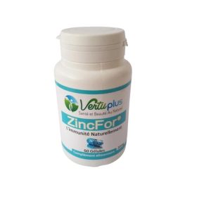 VERTUPLUS ZINC FOR 15 MG 60 GELULES
