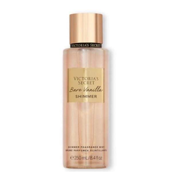 VICTORIAS SECRET BARE VANILLA SHIMMER BRUME PARFUMEE SCINTILLANTE 250 ML