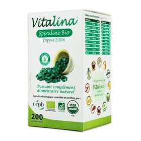 Vitalina Spiruline Bio – 200 Comprimés
