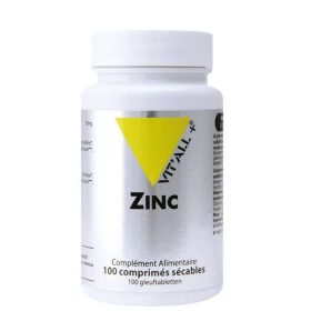 VITALL+ ZINC BISGLYCINATE 100 COMPRIMES