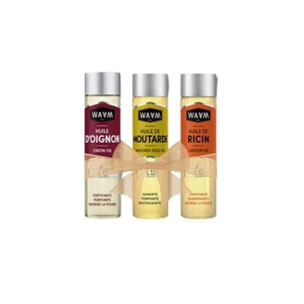 WAAM PACK POUSSE DE CHEVEUX 3 HUILES 75 ML