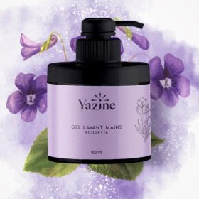 YAZINE GEL LAVANT MAIN VIOLLETTE 500 ML