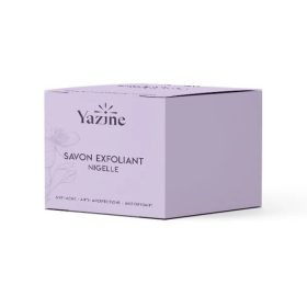 YAZINE SAVON EXFOLIANT A L'HUILE DE NIGELLE 120 GR