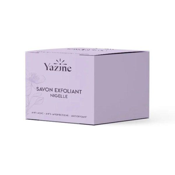 YAZINE SAVON EXFOLIANT A L'HUILE DE NIGELLE 120 GR