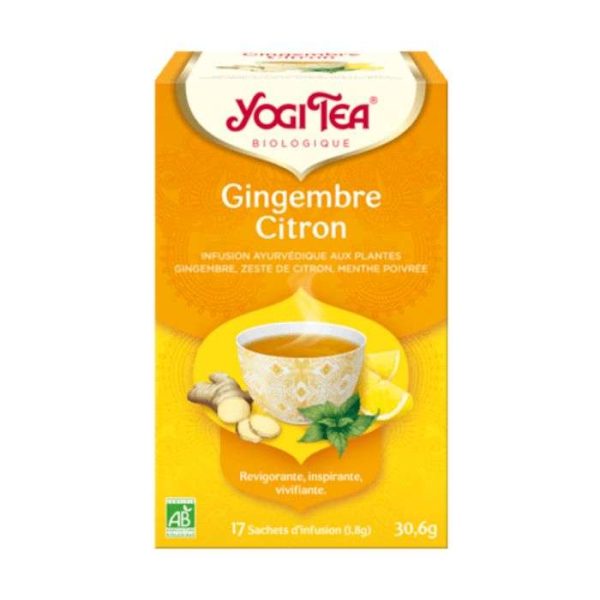 YOGI TEA GINGEMBRE CITRON
